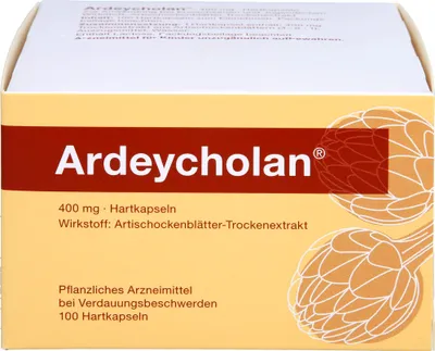 Produktbild von Ardeycholan Hartkapseln bei Verdauungsbeschwerden, 100 St. Kapseln
