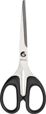 Produktbild von MAUL Schere Kunststoff Edelstahl Metall 15,7 cm schwarz