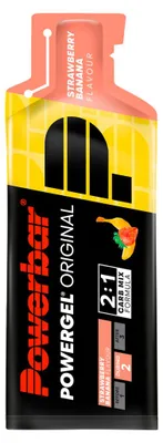 Image de Gel Energetique Cyclisme Fraise Banane - Coup De Boost Rapide Boite De 24 - Powerbar