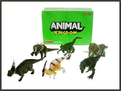 Produktbild von Dinosaurier 14-18 cm 6 Muster Preis für 1 Stück