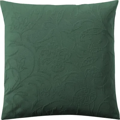 Image de Pichler piqué sans repassage floral, ornemental Housse de coussin set de 2 40 x 40 cm CORDOBA rectangle pin