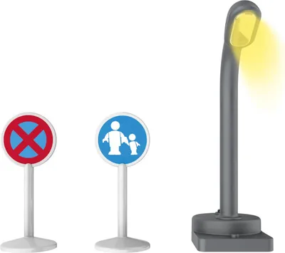 Produktbild von Playtive Eisenbahn Zubehör Straßenlaterne