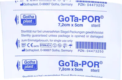 Produktbild von GoTa-POR Wundpflaster steril 7,2cmx5cm, 1 St PFL