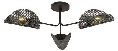 Immagine prodotto di Lampada a sospensione GOMEZ nera 3xE14x15W in metallo, dimensioni: 20x87x87 cm, IP20, Emibig