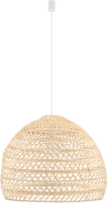 Zdjęcie produktu dla Lampa wisząca BOHO L naturalne drewno-biała 1xE27x25W wiklina / rattan / słoma wym:160x60x60cm IP20 Nowodvorski Lighting