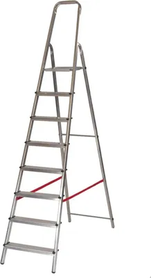 Zdjęcie produktu dla Drabina aluminiowa jednostronna 1x7 150kg 220 cm
