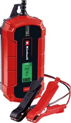 Zdjęcie produktu dla Einhell CE-BC 4 M 12-Volt-Fahrzeugladegerät Schwarz, Rot