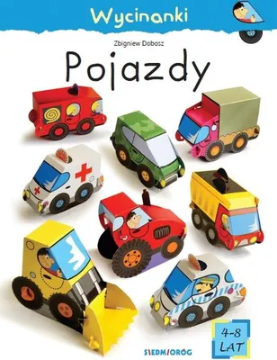 Produktbild von Wycinanki - Pojazdy