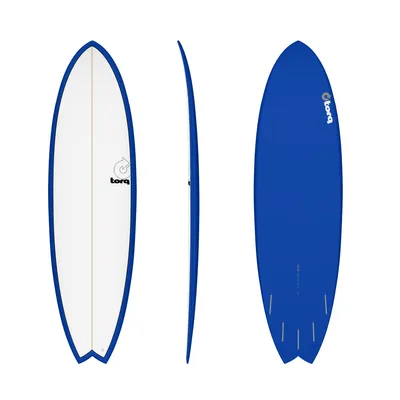 Produktbild von Surfboard TORQ TET 6.3 MOD Fish Navy Pinline