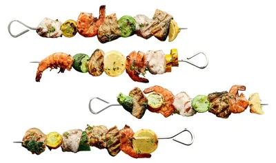 Obrázek produktu pro WMF 06.9031.6030, Rožně, Nerezová ocel, Nerezová ocel, Nerezová ocel, 370 mm, 4 kusů