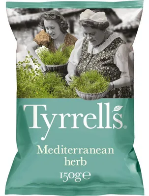 Produktbild von Tyrrells Mediterrane Kräuter-Gewürzmischung 150 g – Aromatisch & vielseitig