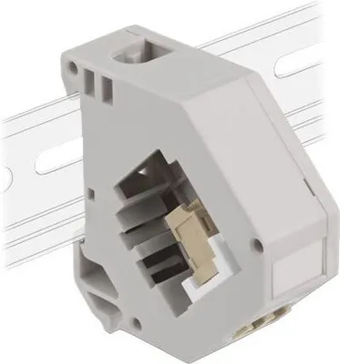 Obrázok produktu pre DELOCK Hutschienenadapter mit Keystone LC Duplex BU < Buchse