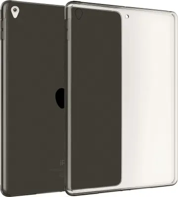 Produktbild von Hülle Kompatibel mit Apple iPad Air 3 & Pro (10.5) - Transparent Silikon Cover Case Schutzhülle in Schwarz