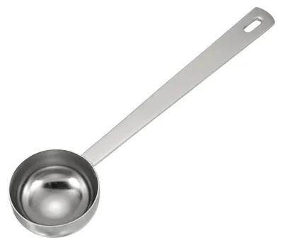 Productafbeelding van Roerlepel - inhoud: 25 ml - Lange, elegante tafelspatel - Zilver