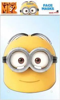 Produktbild von Despicable Me - Masken - 2 - Minion Dave Maske