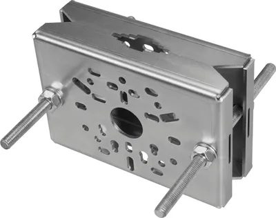 Produktbild von Stalflex Universal Mastschelle Kamera Halterung für Sicherheitskamera und PTZ