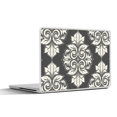 Produktbild von MuchoWow® Laptop Aufkleber Sticker Cover Muster - Kariert - 1920er Jahre 30x21 cm - Sticker für Laptop - Selbstklebend
