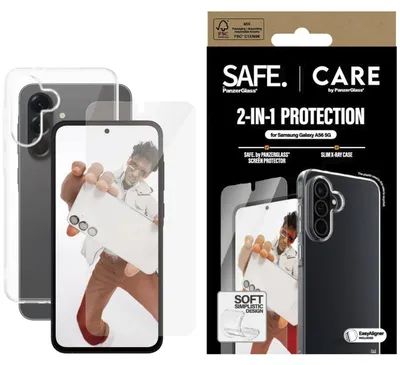 Immagine prodotto di Care By Panzerglass Fashion 2W1 Custodia + vetro per Samsung Galaxy A56 5G - Trasparente