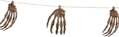 Produktbild von Skeletthände Girlande 235 cm - Halloween Deko