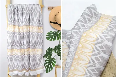 Zdjęcie produktu dla Ręcznik plażowy Greno 90x180 Marocco brązowy