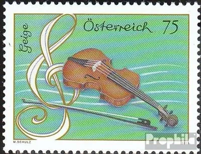 Produktbild von Briefmarken Österreich 2011 Mi 2907 (kompl.Ausg.) gestempelt Musikinstrumente