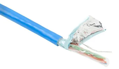 Produktbild von ACT CAT5E FTP LSZH (FP760H) 100m, 100 m, Blau
