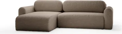 Produktbild von FEDVE Ecksofa Eckcouch Thekla L Form Universell Sofa mit Schlaffunktion Bettkästen Couch Sofagarnitur Brown (Anthology 04)