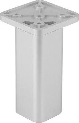 Produktbild von FP005 100 mm verstellbarer grauer Möbelfuß