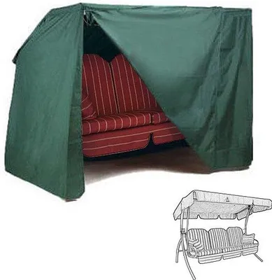 Produktbild von Famanu Schutzhülle für Gartenmöbel - Wetterbeständig und UV-beständig - 150x215x150 cm