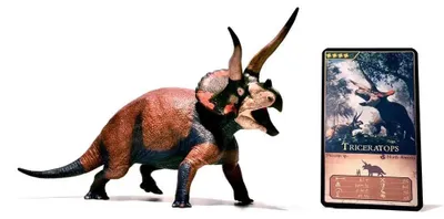 Immagine prodotto di Eofauna FIG-006A Triceratops "Dominat" Il mondo dei dinosauri