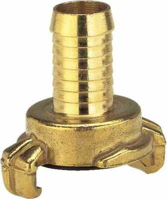 Produktbild von Messing Schlauchstück, für 19mm (3/4?)-Schläuche (mit Schnellkupplung)