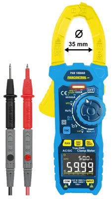 Obrázok produktu pre PANCONTROL True-RMS prúdové kliešte PAN 1000AD