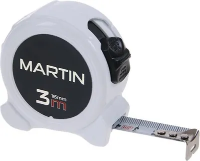 Produktbild von Rollband MARTIN CE, 3 m, weiß, FESTA