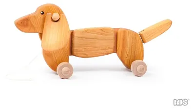Produktbild von Bajo Holz Dackel Welpe - nachhaltiges Spielzeug für Kinder