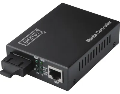 Image de DIGITUS Medienkonverter Fast Ethernet RJ45/SC Singlemode