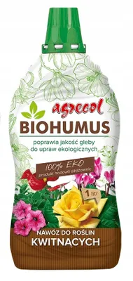 Produktbild von Biohumus Flüssigdünger für blühende Pflanzen 1 Liter
