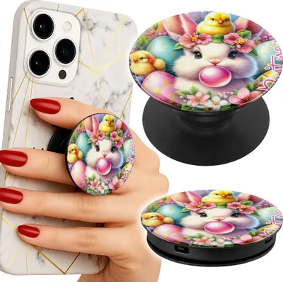 Immagine prodotto di Popsocket Supporto per telefono da dito/supporto natalizio, coniglio, Pasqua