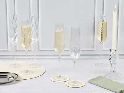 Zdjęcie produktu dla Zestaw kieliszków do szampana STEN, 6 sztuk