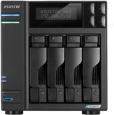 Obrázek produktu pro Asustor LOCKERSTOR 4 Gen2 (AS6704T), NAS, Desktop, Intel® Celeron® N, N5105, 4 GB, DDR4