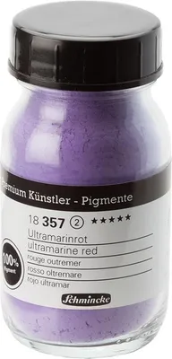 Produktbild von Schmincke 100ml Pigmente Ultramarinrot Pigmente 18 357 055
