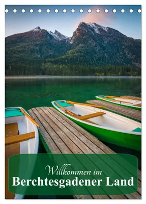 Produktbild von Willkommen im Berchtesgadener Land (Tischkalender 2027 DIN A5 hoch), CALVENDO Monatskalender