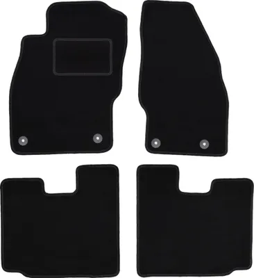 Produktbild von Schwarze Veloursmatten für: Opel Adam Fließheck (2012-)