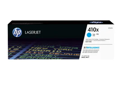 Produktbild von Kaseta z tonerem HP 410X Cyan LaserJet