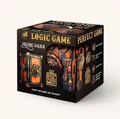 Obrázok produktu pre EscapeWelt Drevená hádanka iQube Dark Box