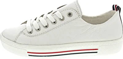 Produktbild von Remonte Damen Sneaker mit herausnehmbare Einlage Glattleder Schnürer D0900, Größe:42 EU, Farbe:Weiß