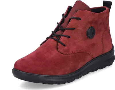 Produktbild von Rieker Veterschoenen Hoog  Veterschoenen Hoog - Rood - Maat 37