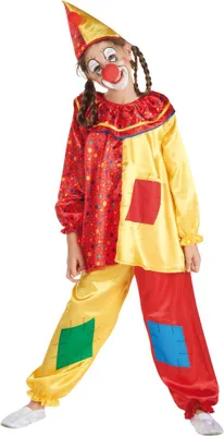 Produktbild von Mottoland Faschingskostüm Clown mit Punkten, Größe 98, Farbe original