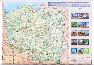 Imagen del producto de Un mapa mural excepcional de Polonia para niños