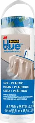 Productafbeelding van 3M PT2093EL-107 Transparante afdekkingsfolie, blauw (L x B) 17 m x 2,7 m, 1 rol (PT2093EL-107)