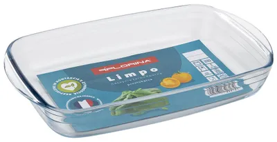 Produktbild von Limpo Rechteckiger Hitzebeständiger Kasserolle 39X23X6Cm 3,6L